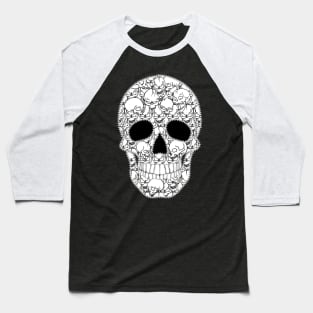 A Skull of Skulls Baseball T-Shirt